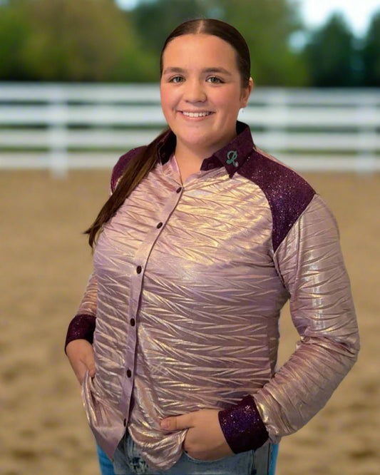 Amethyst Shine Performance Show Shirt