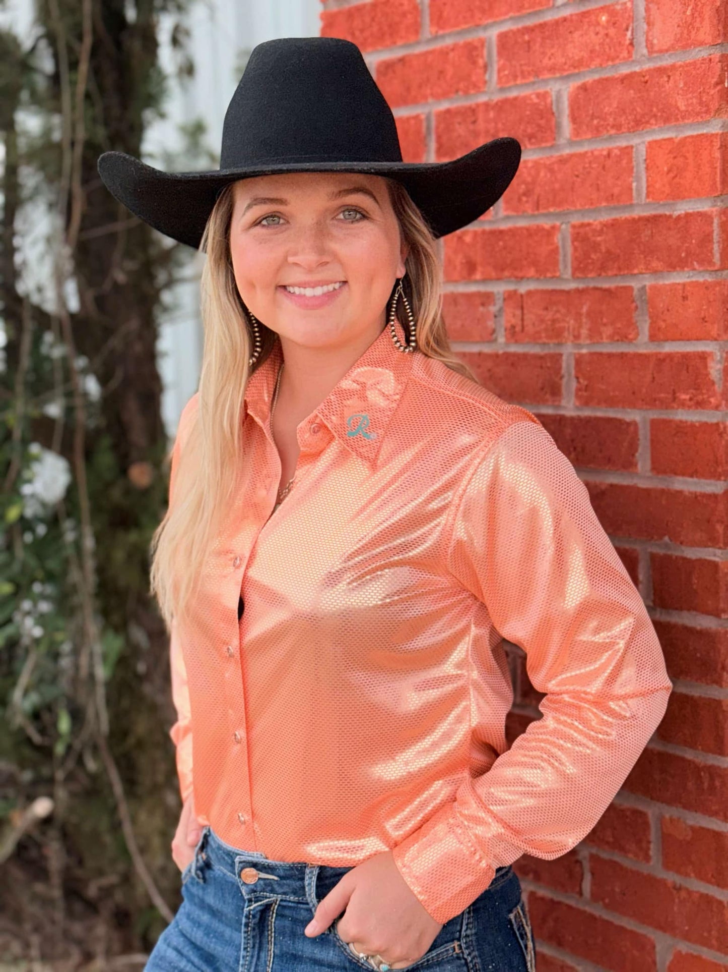 Peaches & Cream Rodeo Show Shirt