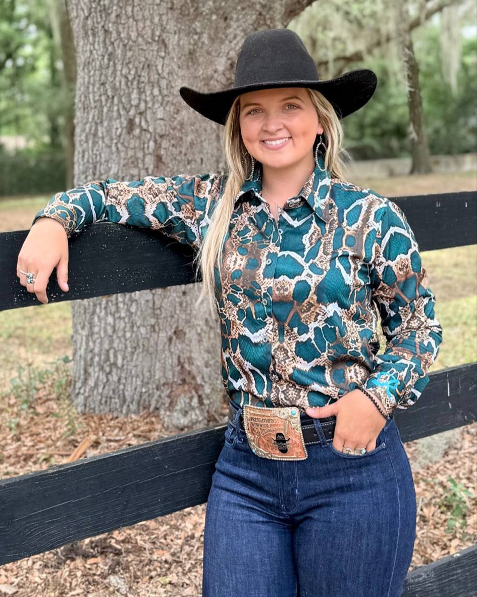 Serpent Style Rodeo Show Shirt