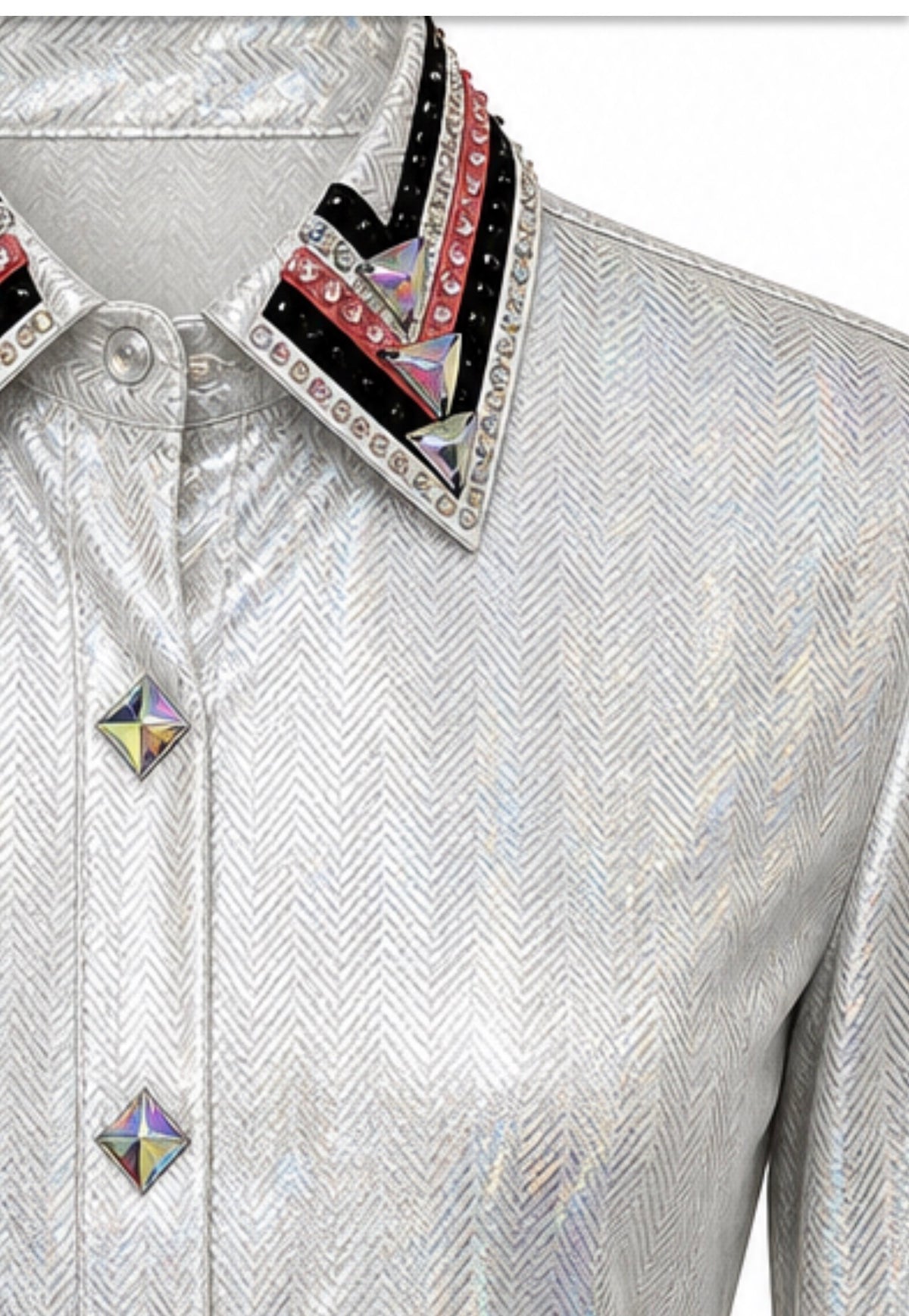 THE DOLLY SPARKLE ZIP UP