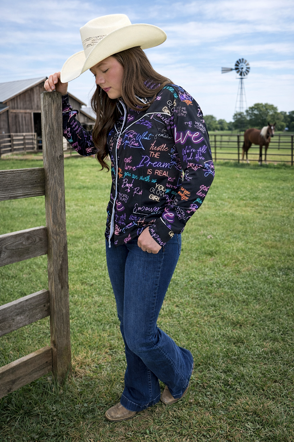 Good Vibes Only Button Down