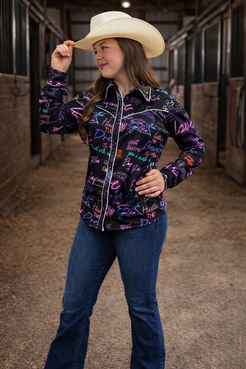 Good Vibes Only Button Down