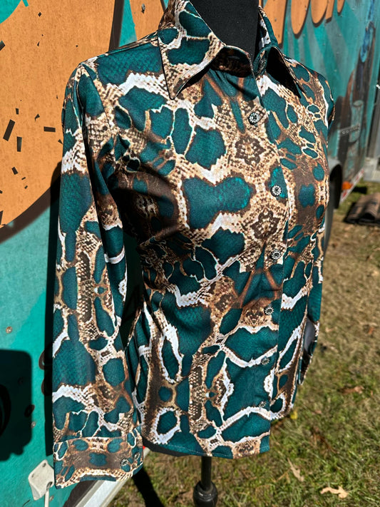 Serpent Style Rodeo Show Shirt